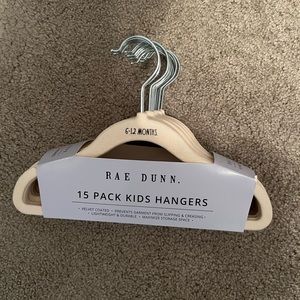Rae Dunn baby clothes hangers